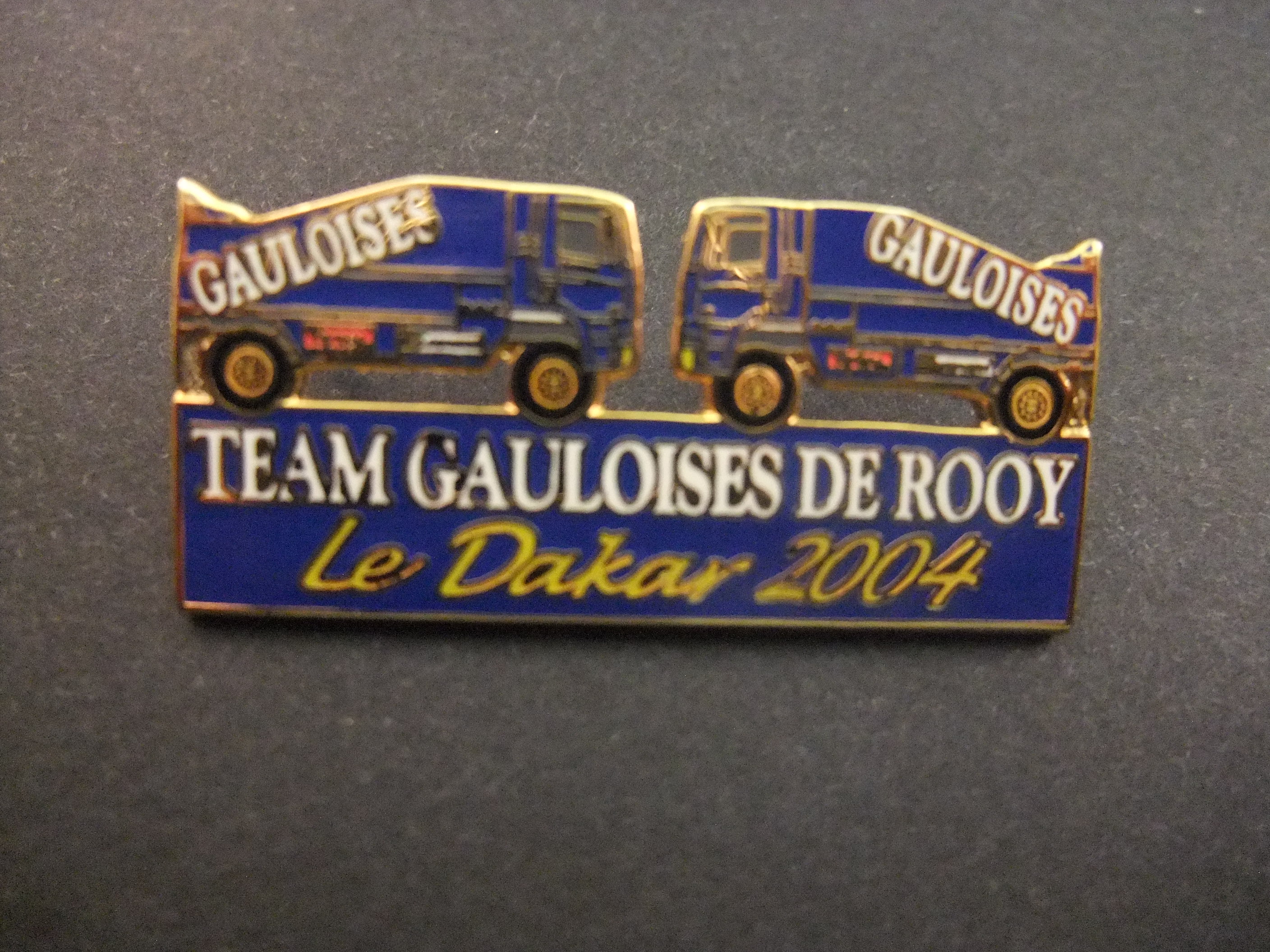Paris-Dakar Rally 2004 team Gauloises De Rooy Ginaf truck